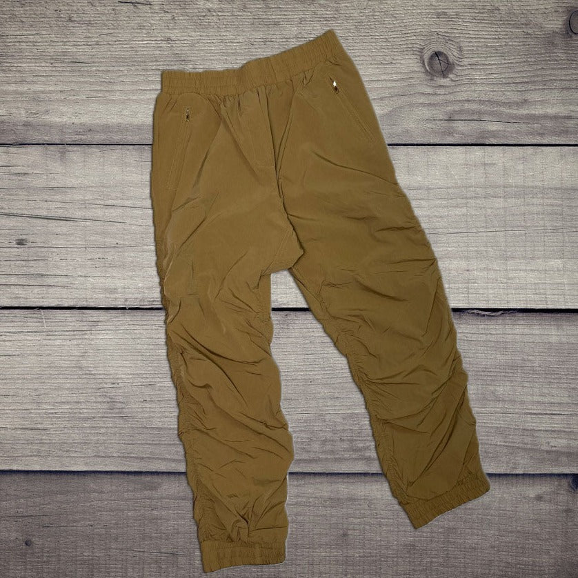Mocha elastic band pants